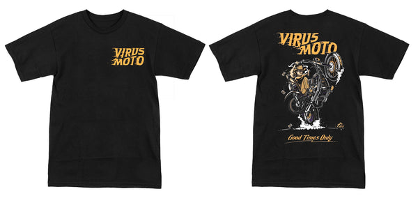 Virus Moto "Cadillac Toes" T-Shirt